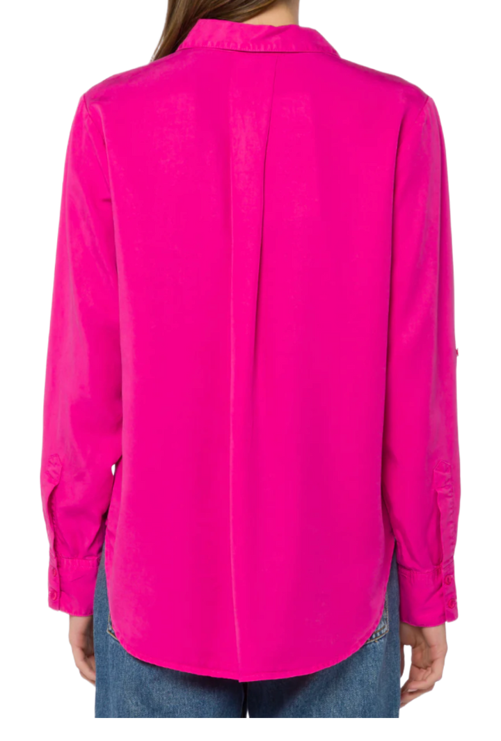 The Jannet Blouse- Fuschia