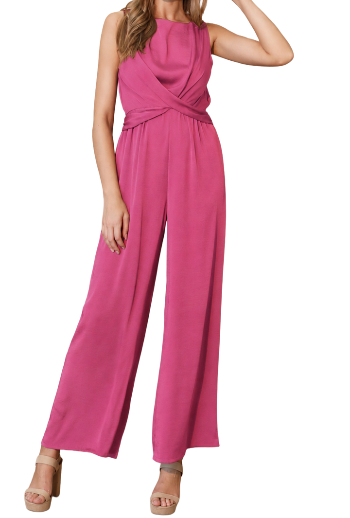 The Romy Jumpsuit- Pink