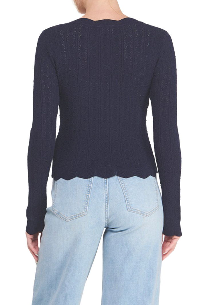 The Devina Cardigan- Navy
