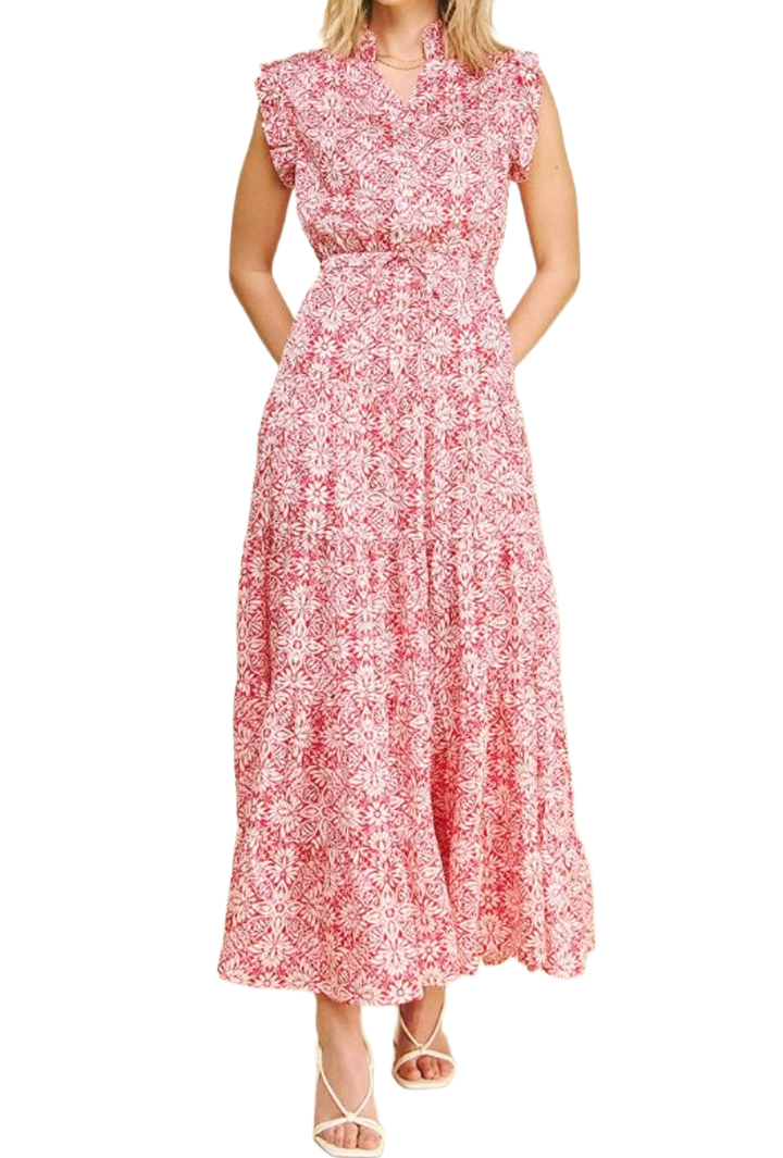 The Kimmia Maxi Dress- Blush