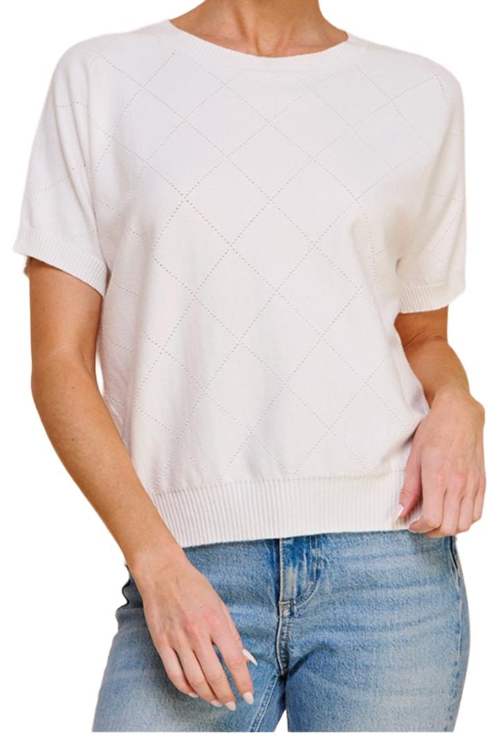 The Tumi Top- Off White