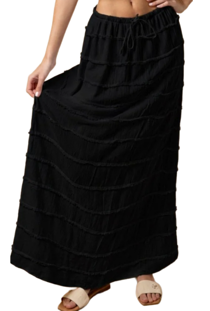 The Sunny Skirt- Black