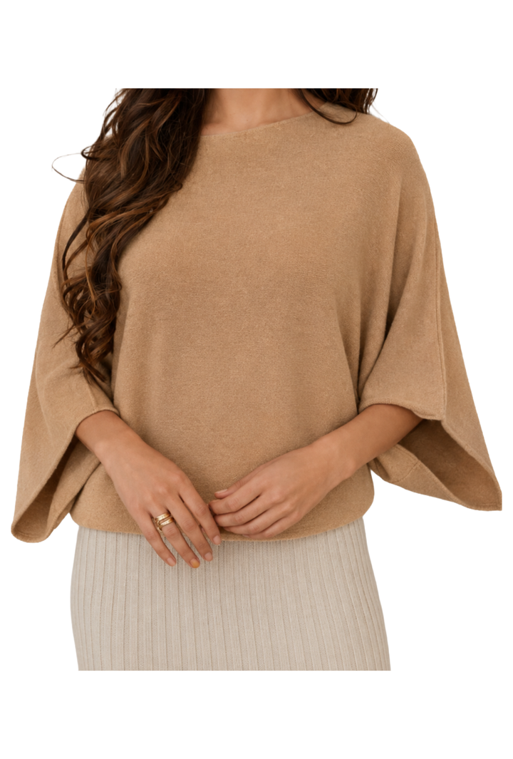 The Poppy Sweater- Camel
