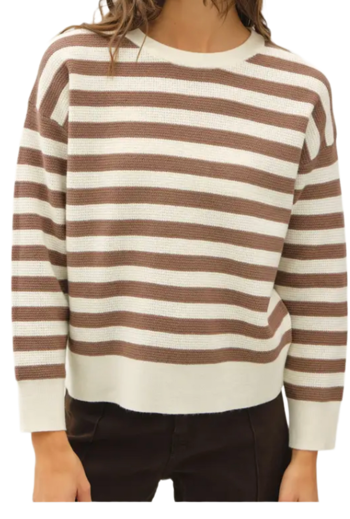 The Micah Sweater- Taupe