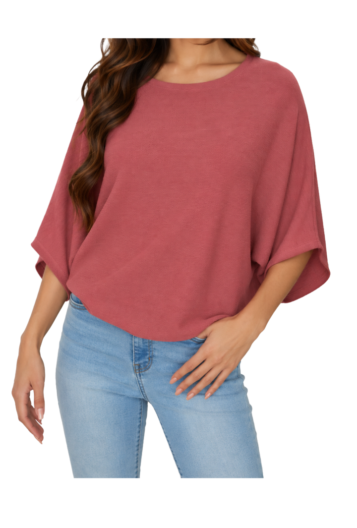 The Poppy Sweater- Terracotta