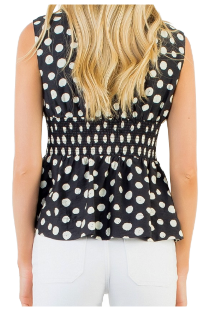 The Crystal Blouse- Black