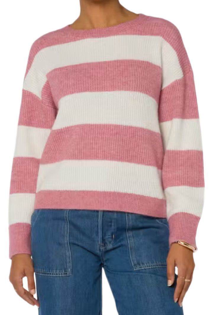 The Drew Sweater- Pink
