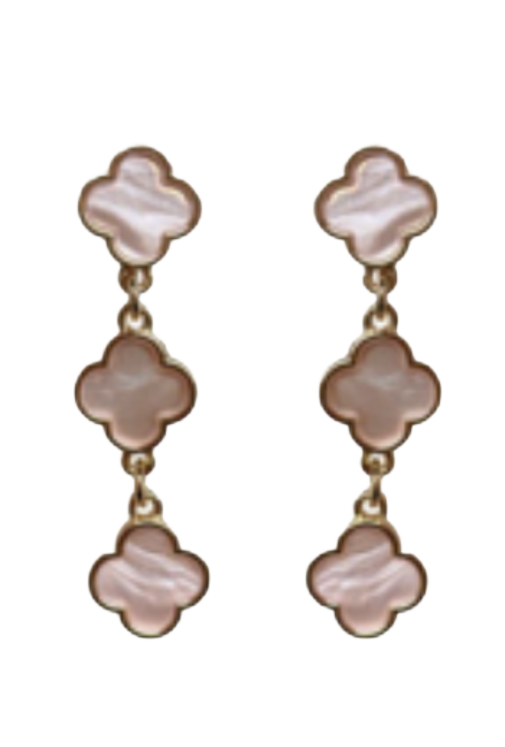 The Theresa Earrings- Pink