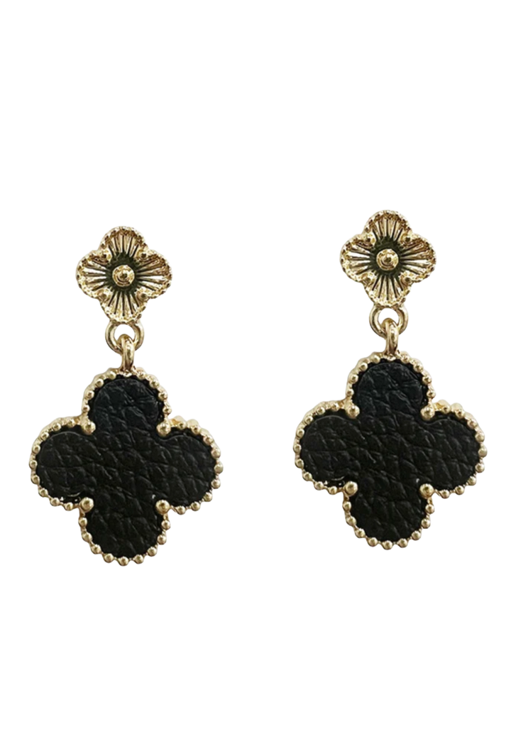 The Rasha Earrings- Black