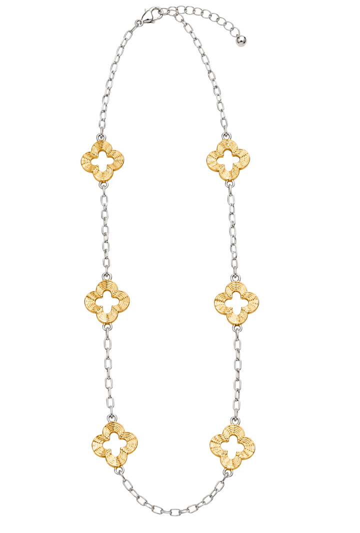 The Maddy Necklace- Mixed Metal