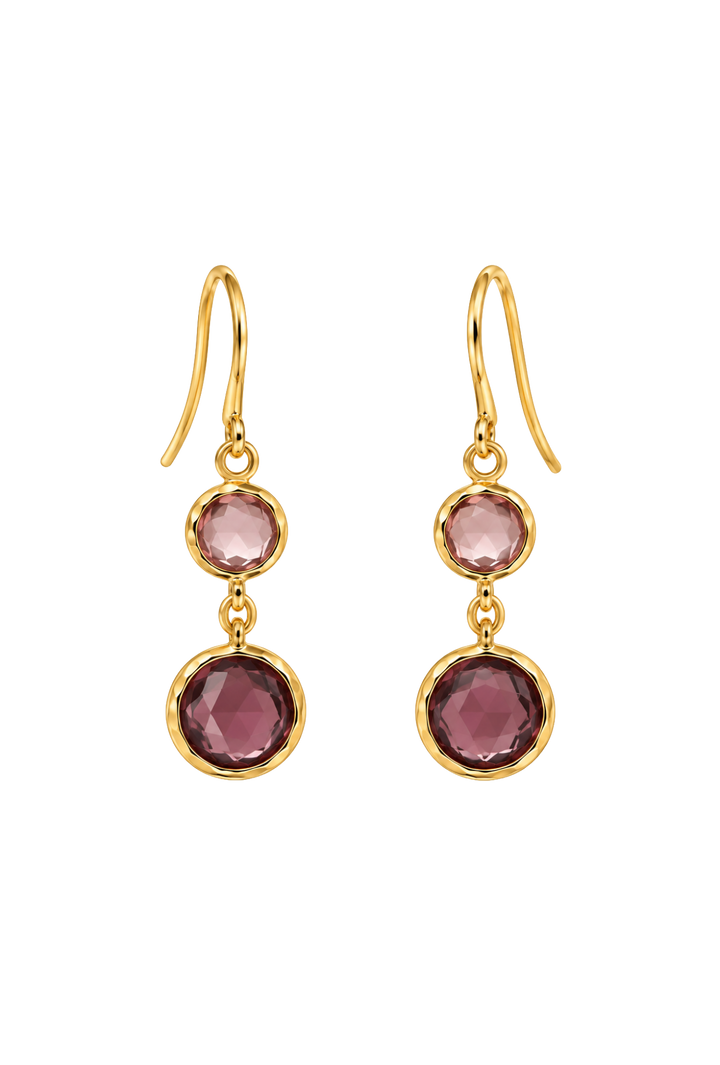 The Jenneva Earrings- Pink