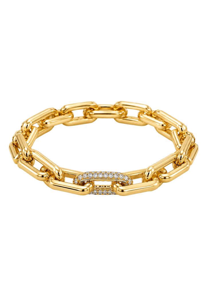 The Elena Bracelet- Gold Sparkle
