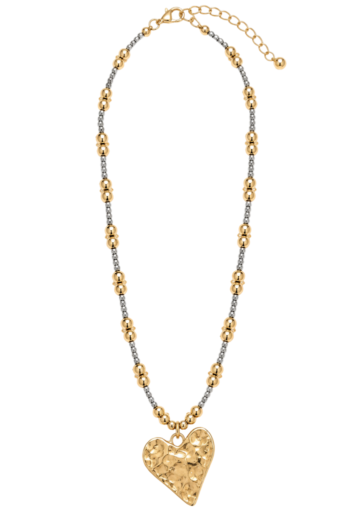 The Delphine Necklace- Mixed Metal