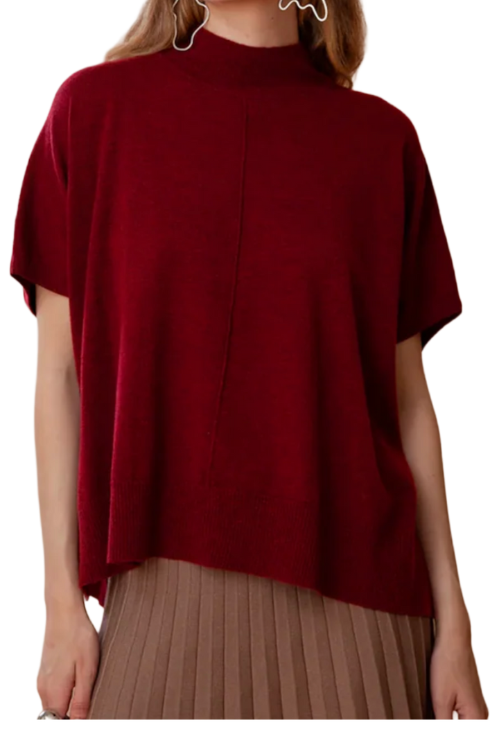 The Kehlani Sweater- Burgundy