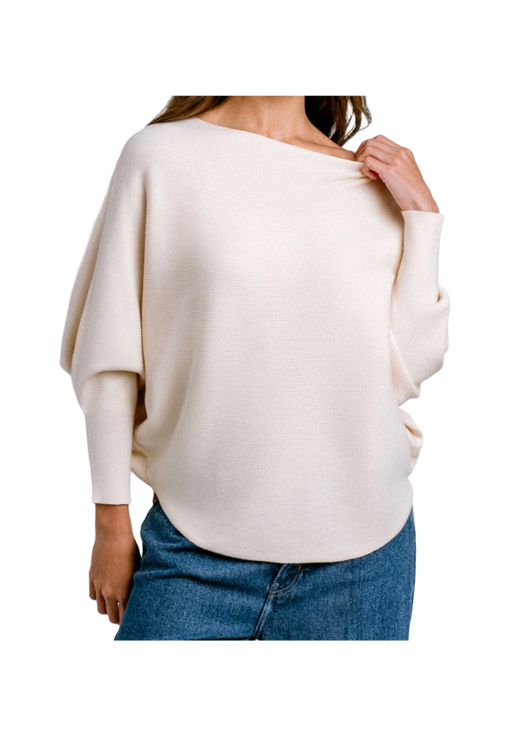 The Oakley Sweater- Ecru