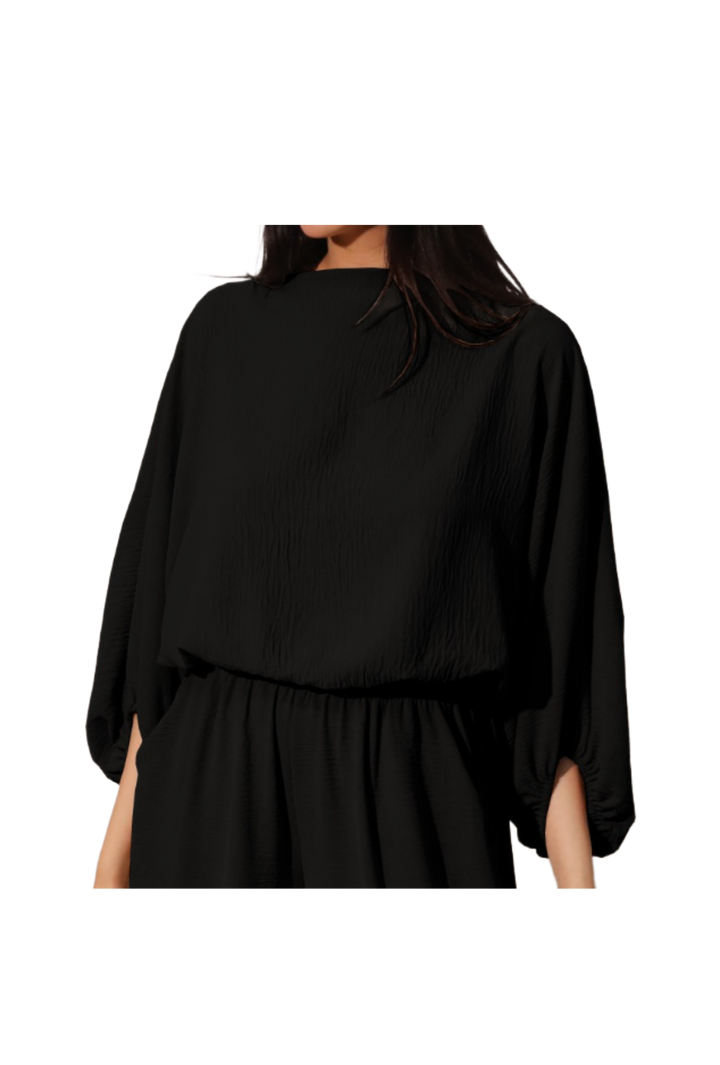The Miriam Blouse- Black