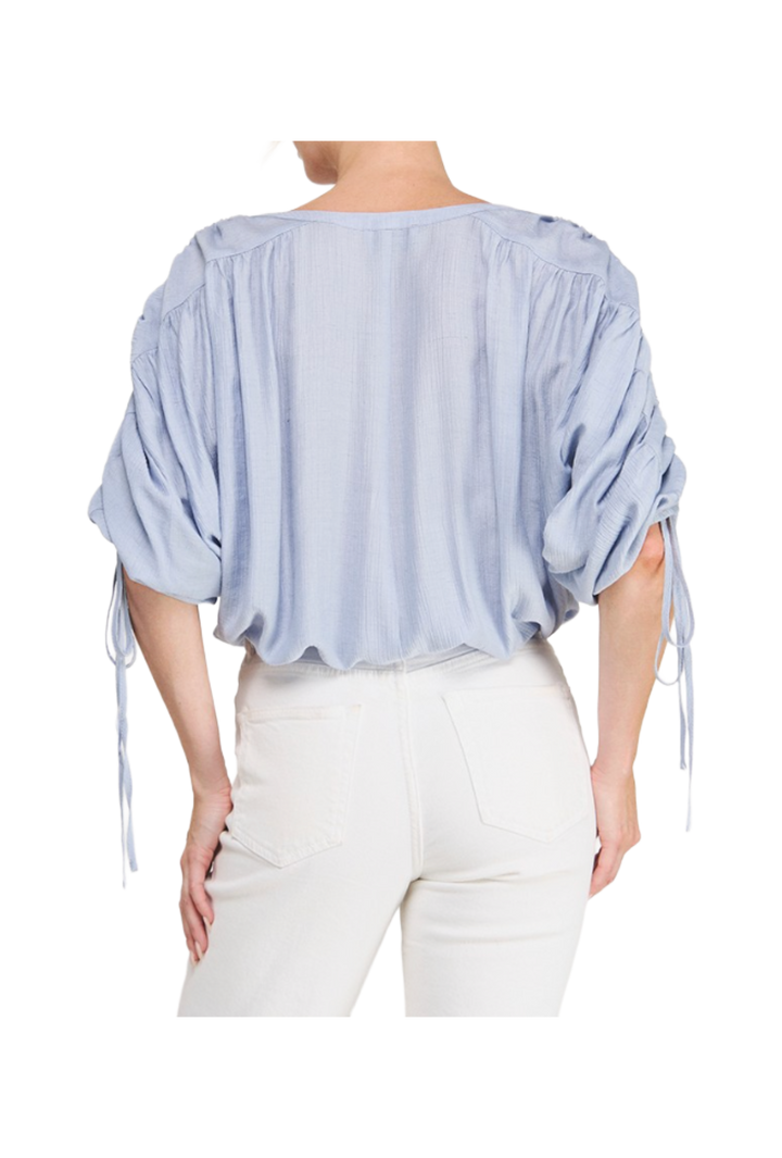 The Orla Blouse- Light Blue