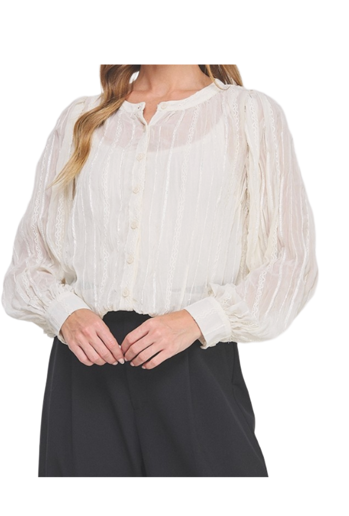 The Allah Blouse- Off White
