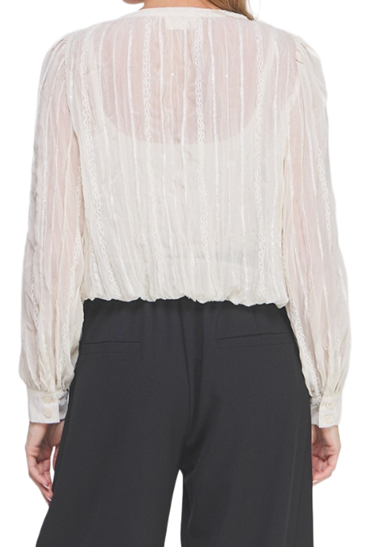 The Allah Blouse- Off White