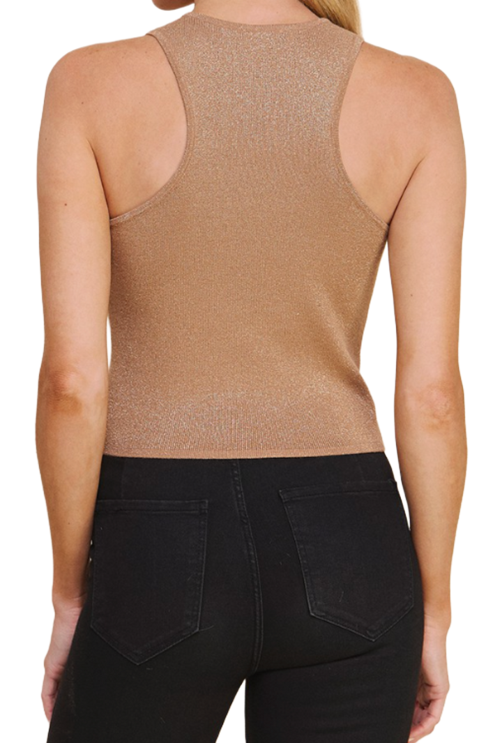 The Kallie Tank- Camel