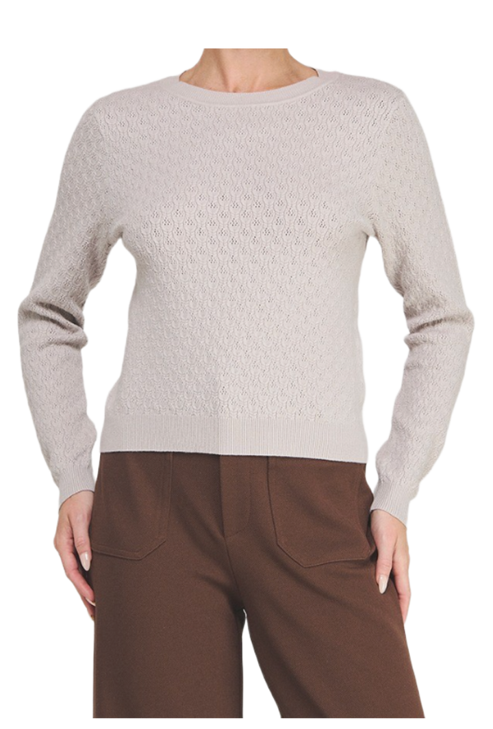 The Delilah Sweater- Gray