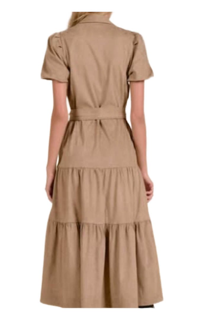 The Paloma Midi Dress- Sand