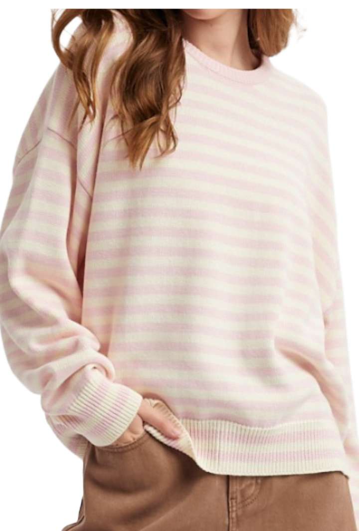 The Callio Sweater- Pink
