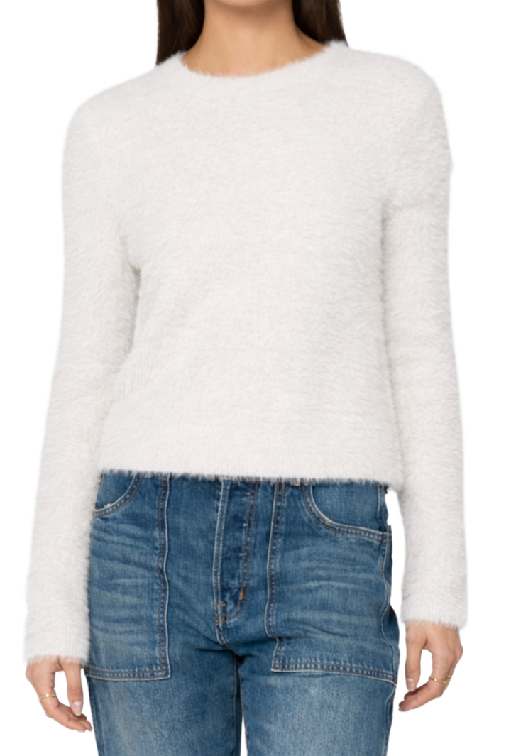 The Beckett Sweater- White