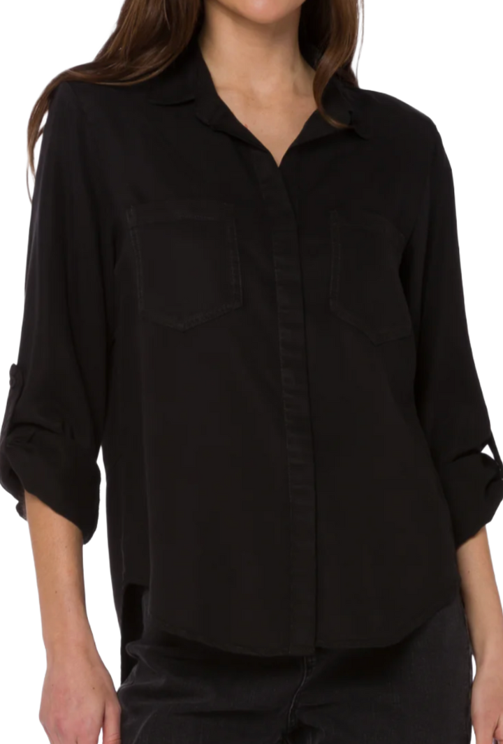 The Judith Top- Black