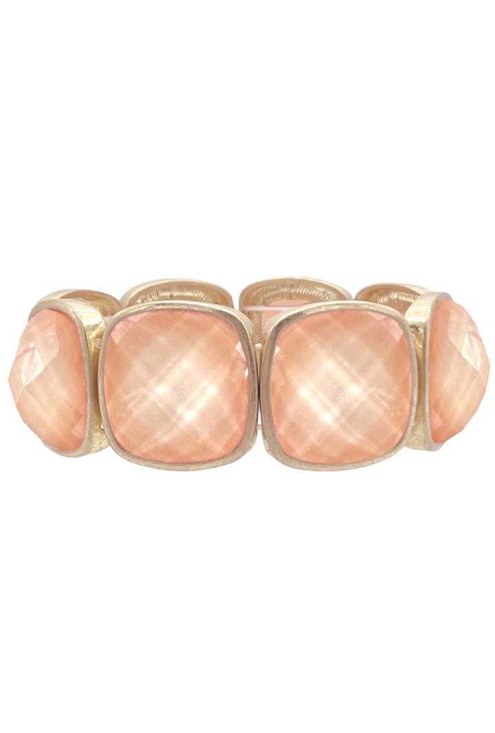 The Onyx Bracelet- Apricot