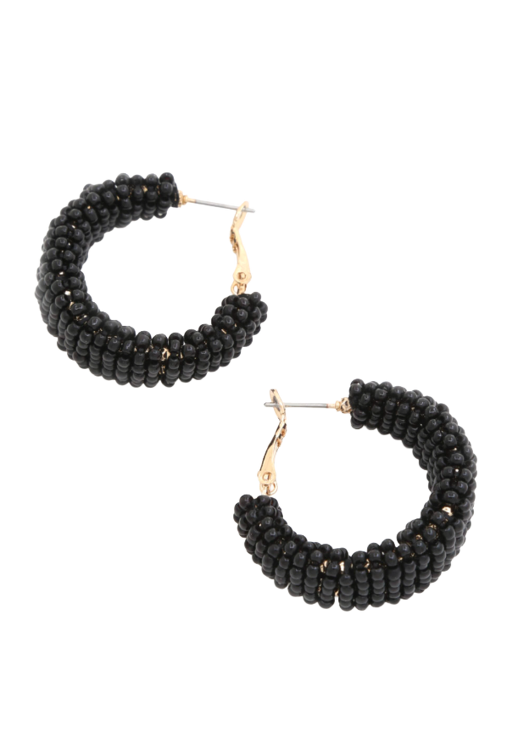 The Aisling Earrings- Black