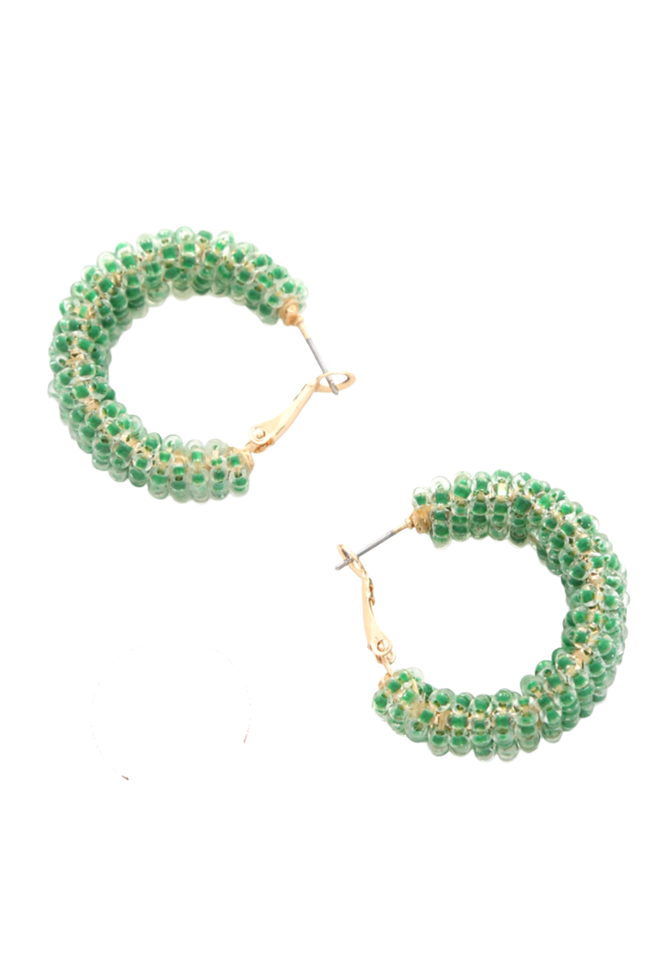 The Aisling Earrings- Green