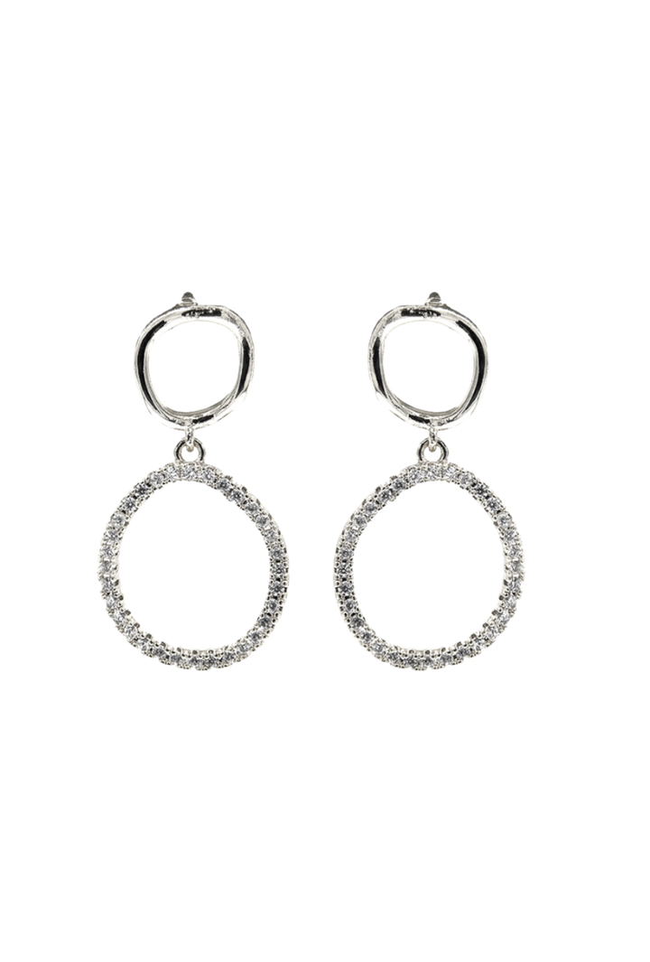 The Maribel Earrings- Silver