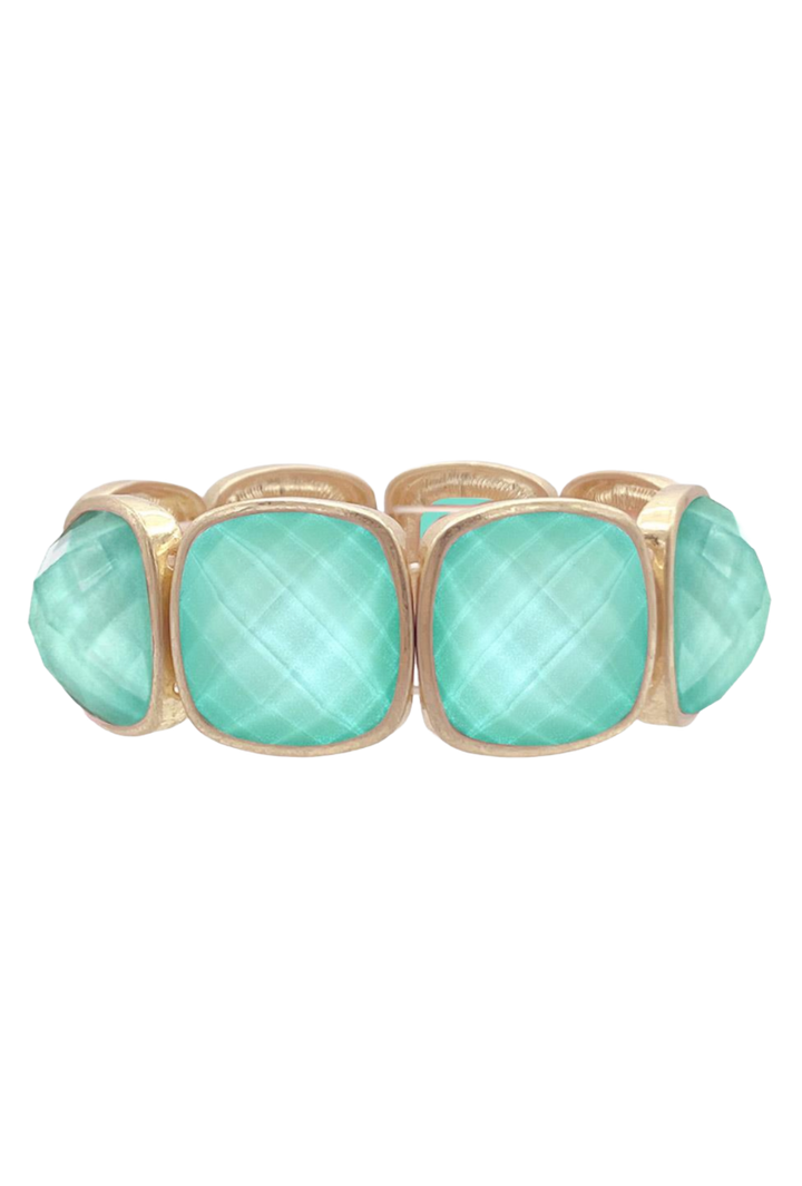 The Onyx Bracelet- Turquoise
