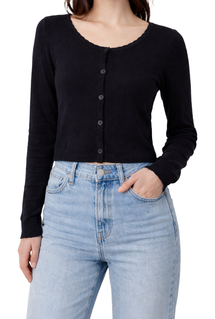 The Rumi Sweater- Black