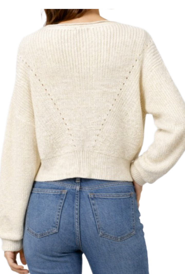 The Kalia Sweater- Ivory