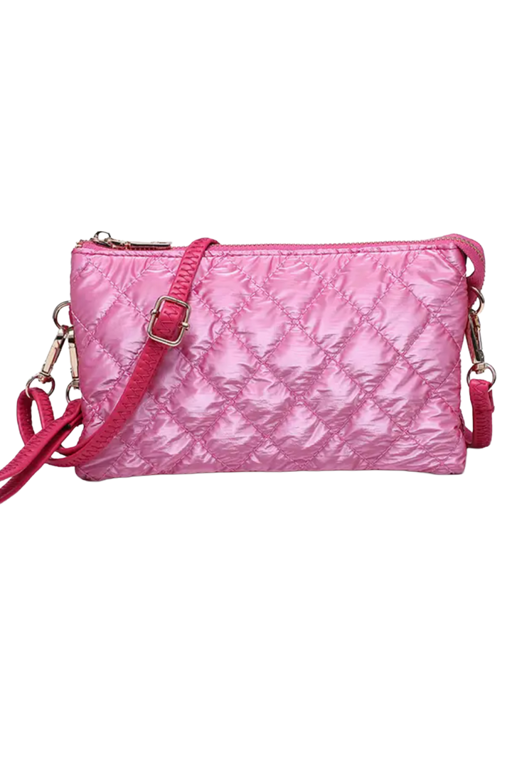 The Tabitha Clutch- Pink Pearl