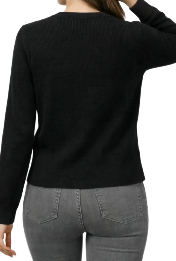 The Cleo Cardigan- Black