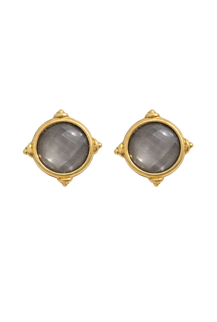 The Chloe Earrings- Grey
