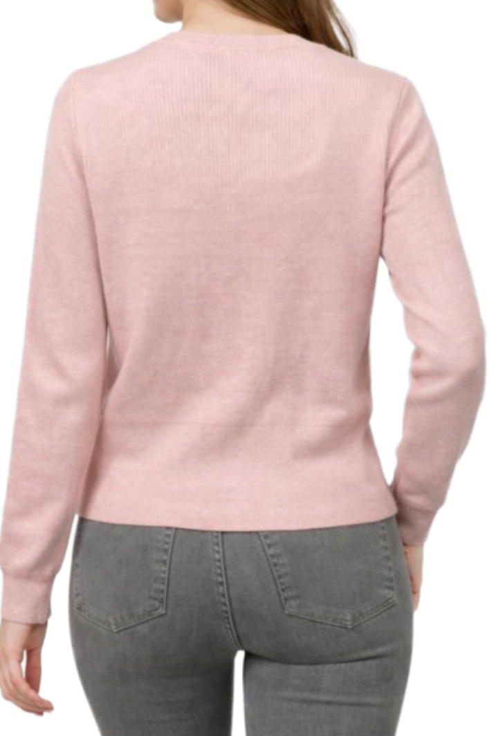 The Cleo Cardigan- Rose
