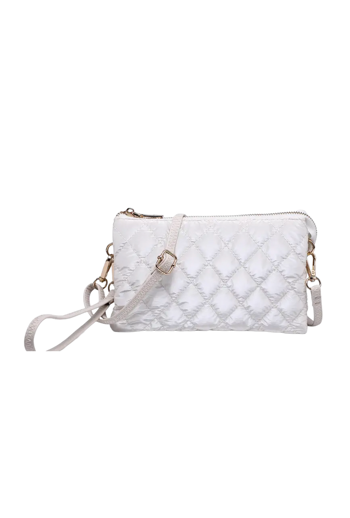 The Tabitha Clutch- White Pearl