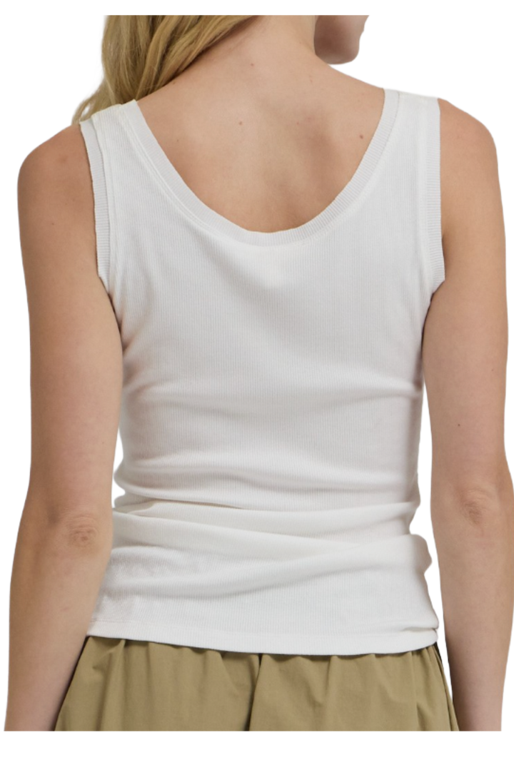 The Blair Tank- Off White