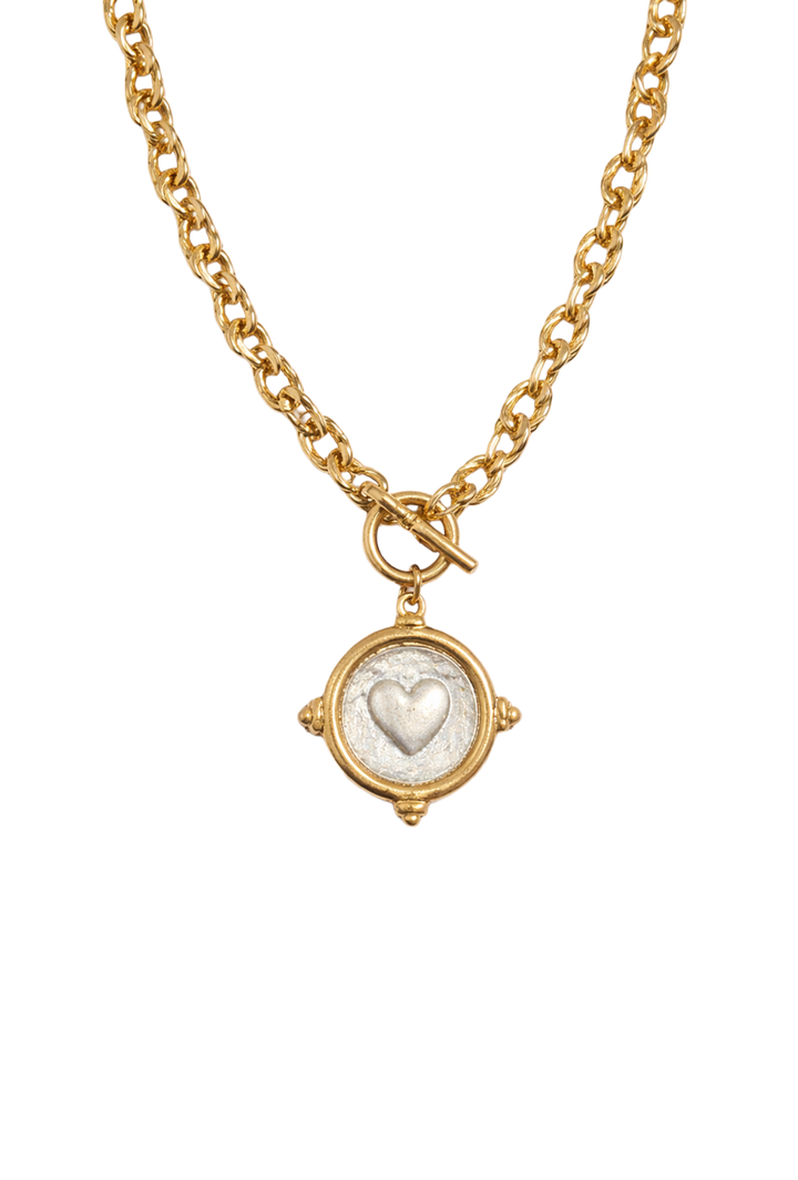 The Yvette Necklace- Heart