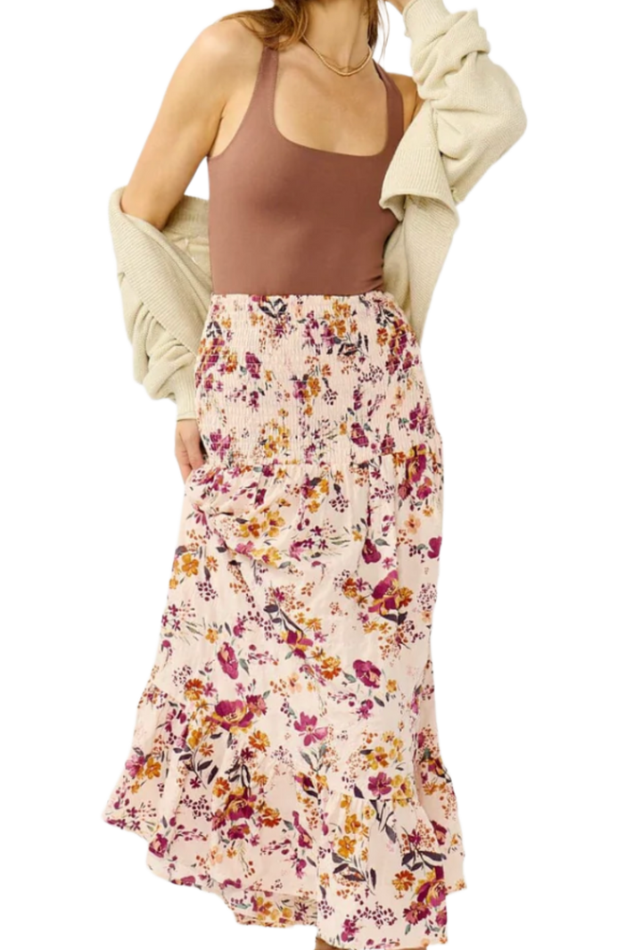 The Rowan Convertible Skirt Dress- Wine