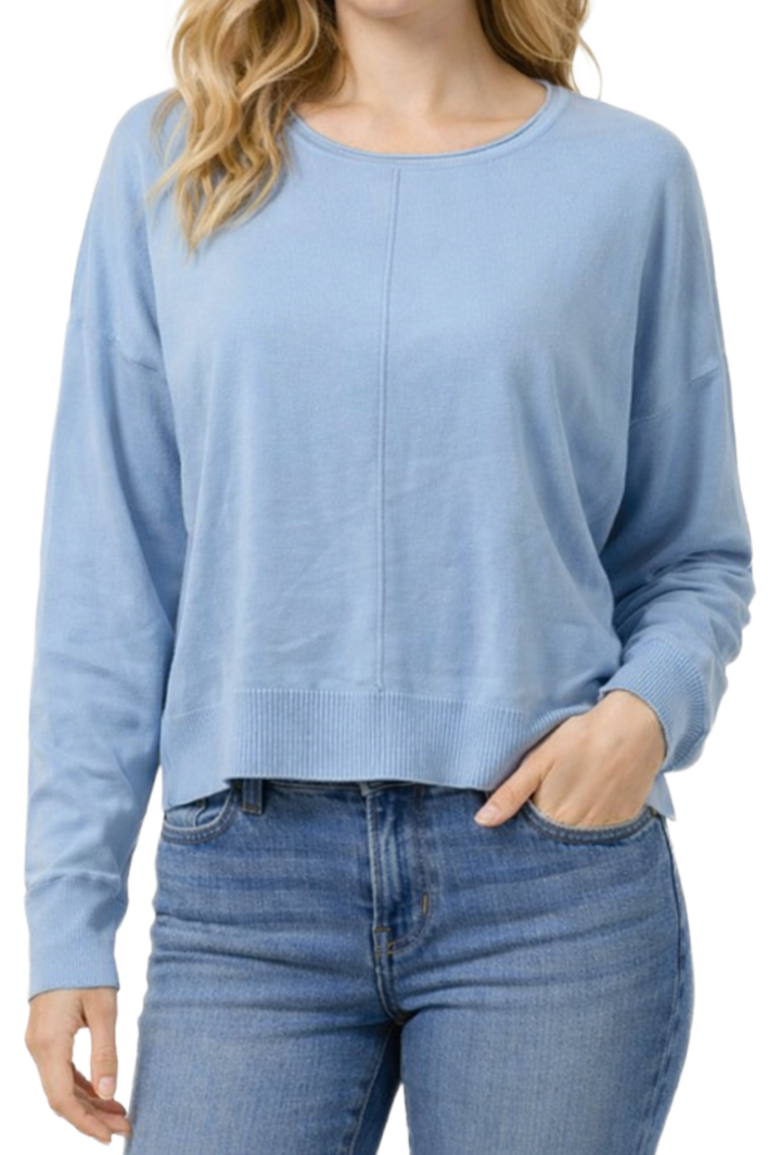 The Marlene Sweater- Blue