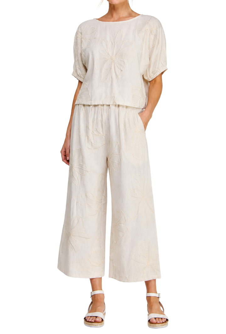 The Janine Pants set- Natural