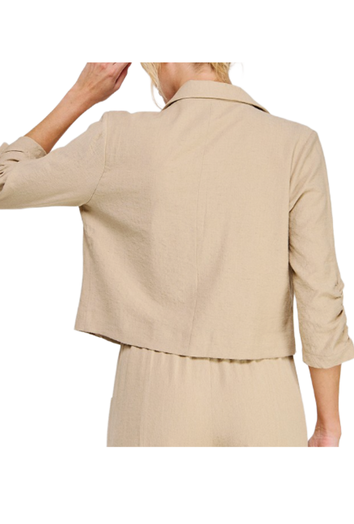 The Diascia Blazer- Beige