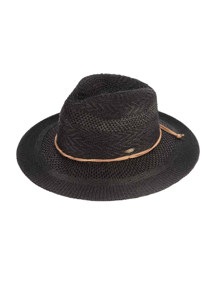 Black Panama Hat