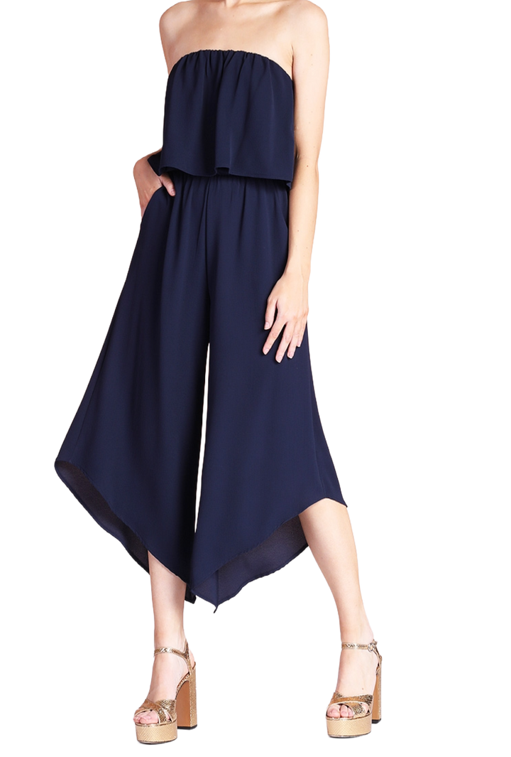 The Sadie Jumpsuit- Navy Matte