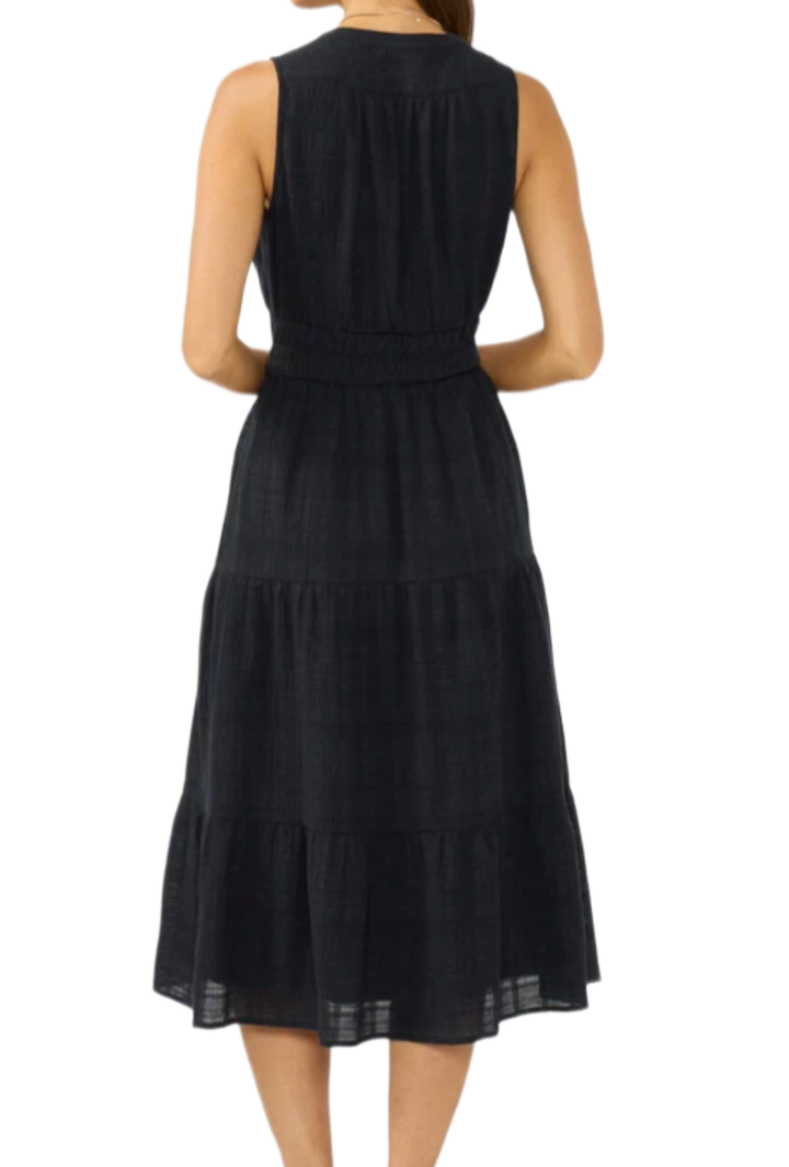 The Milou Midi Dress- Black